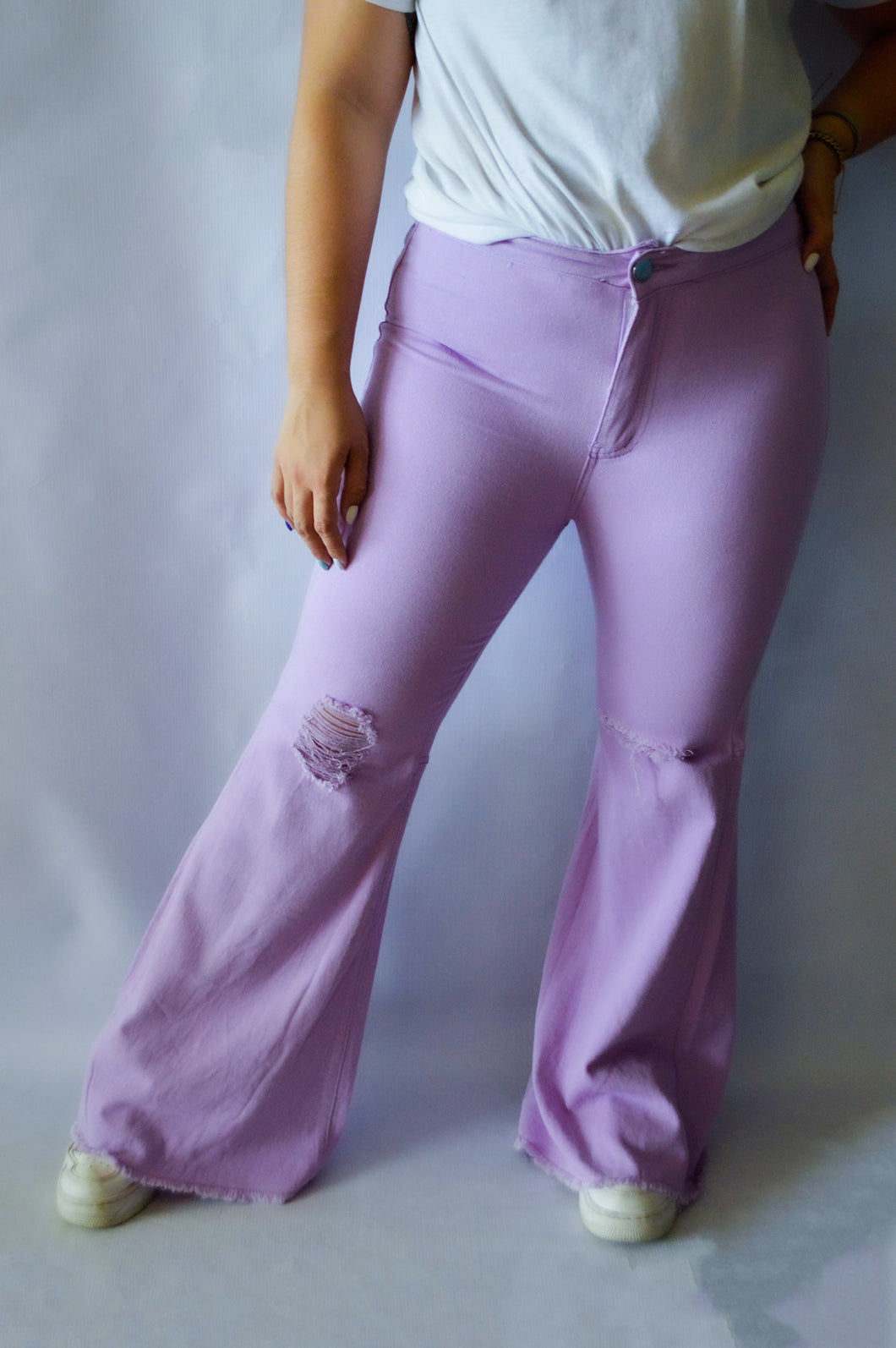 Flare Purple Jean